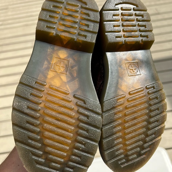 Dr. Martens Youth 1460 Glitter Lace Up Boots Rose Brown Size kids 12 - Picture 9 of 9